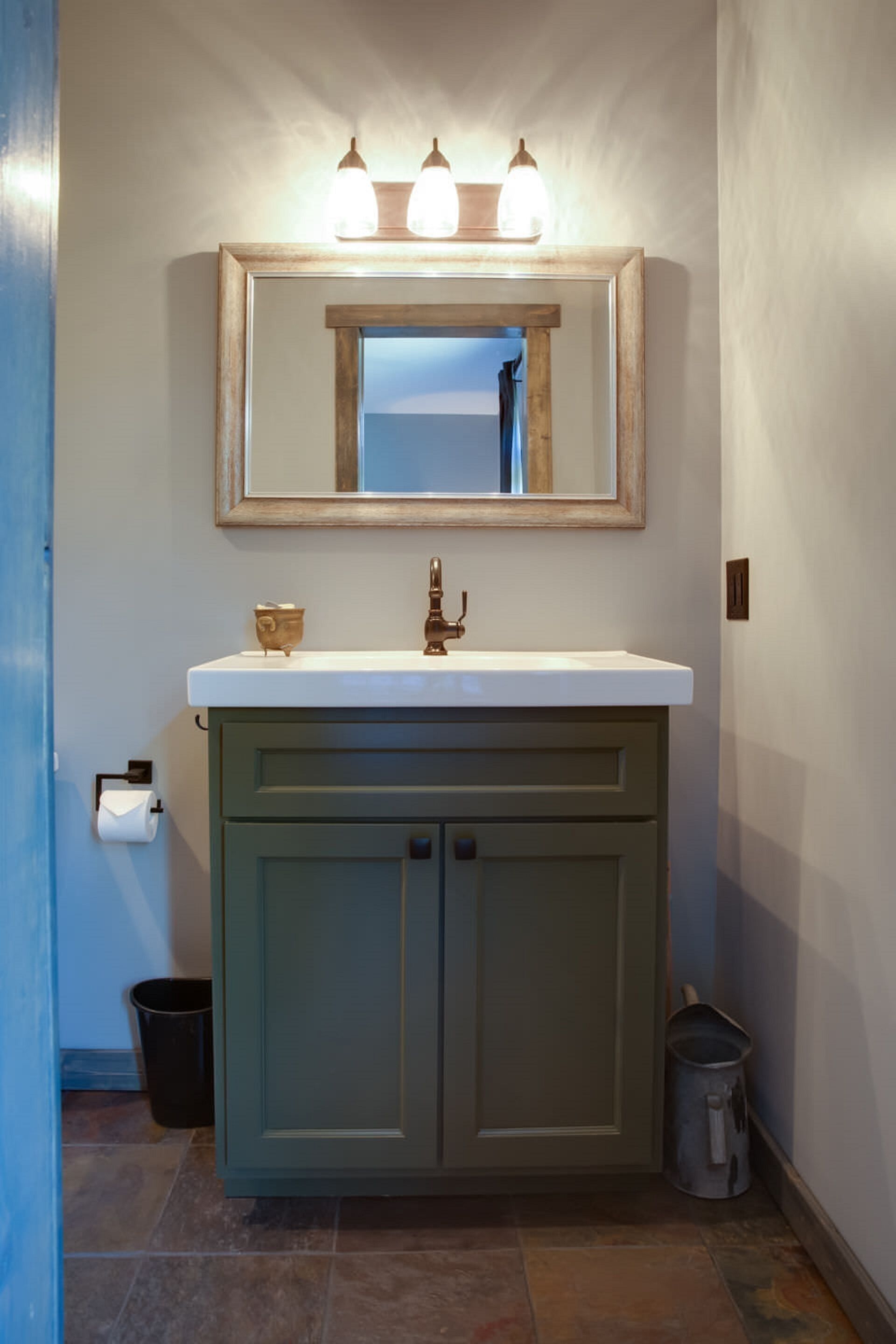 At DuPont Forest - Newer cabin designed for relaxation and comfort.