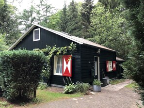 Façade de l’hébergement