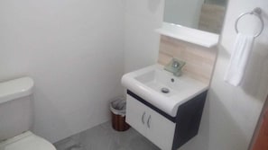 Habitación individual Signature, 1 habitación, no fumadores | Baño | Ducha, cabezal de ducha tipo lluvia y toallas