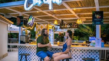 Poolside bar