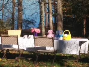 Restauration en plein air