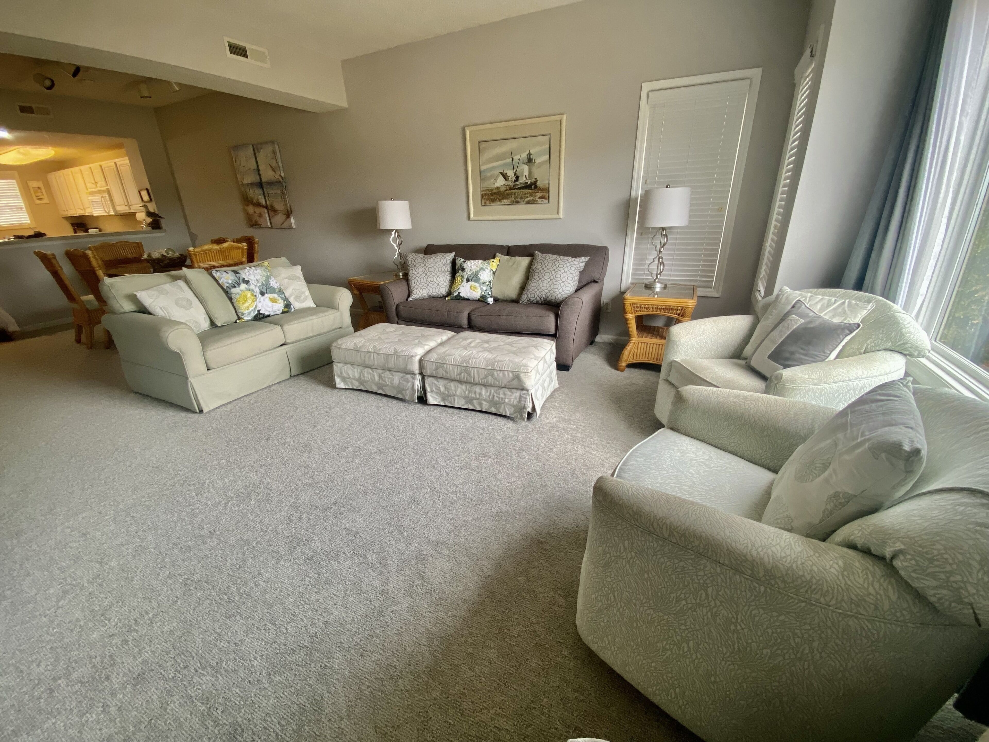 Panoramic Golf Course Views & Short Drive To Beach! Lighthouse Villa-Sleeps 6