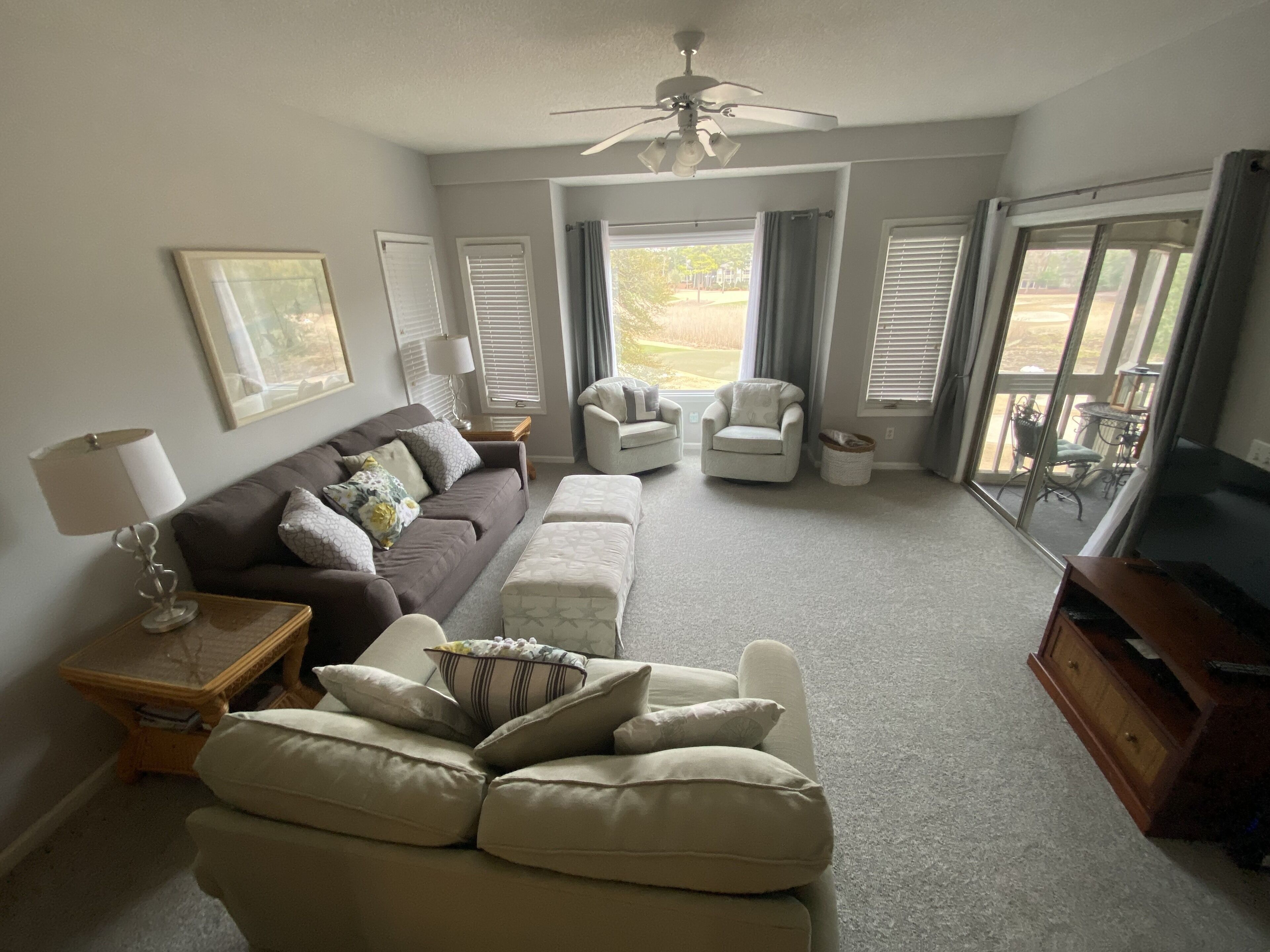 Panoramic Golf Course Views & Short Drive To Beach! Lighthouse Villa-Sleeps 6