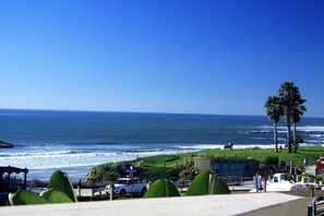 Sun-loungers, beach towels