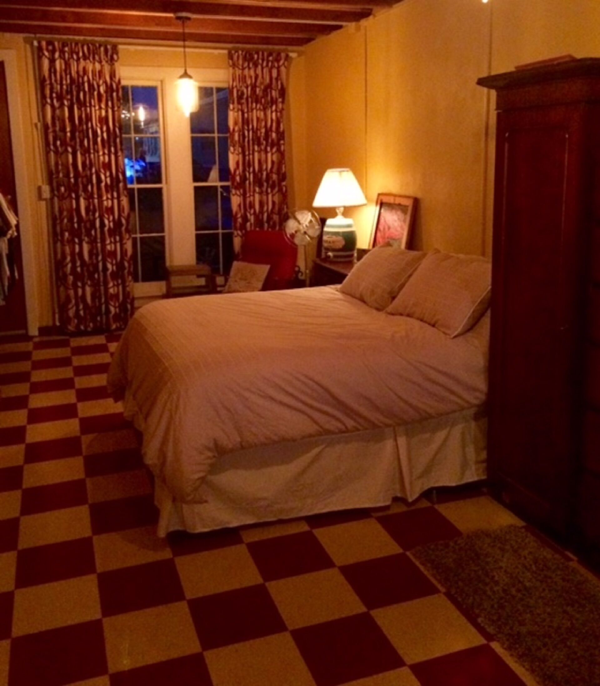 Paul's studio in Old Bank