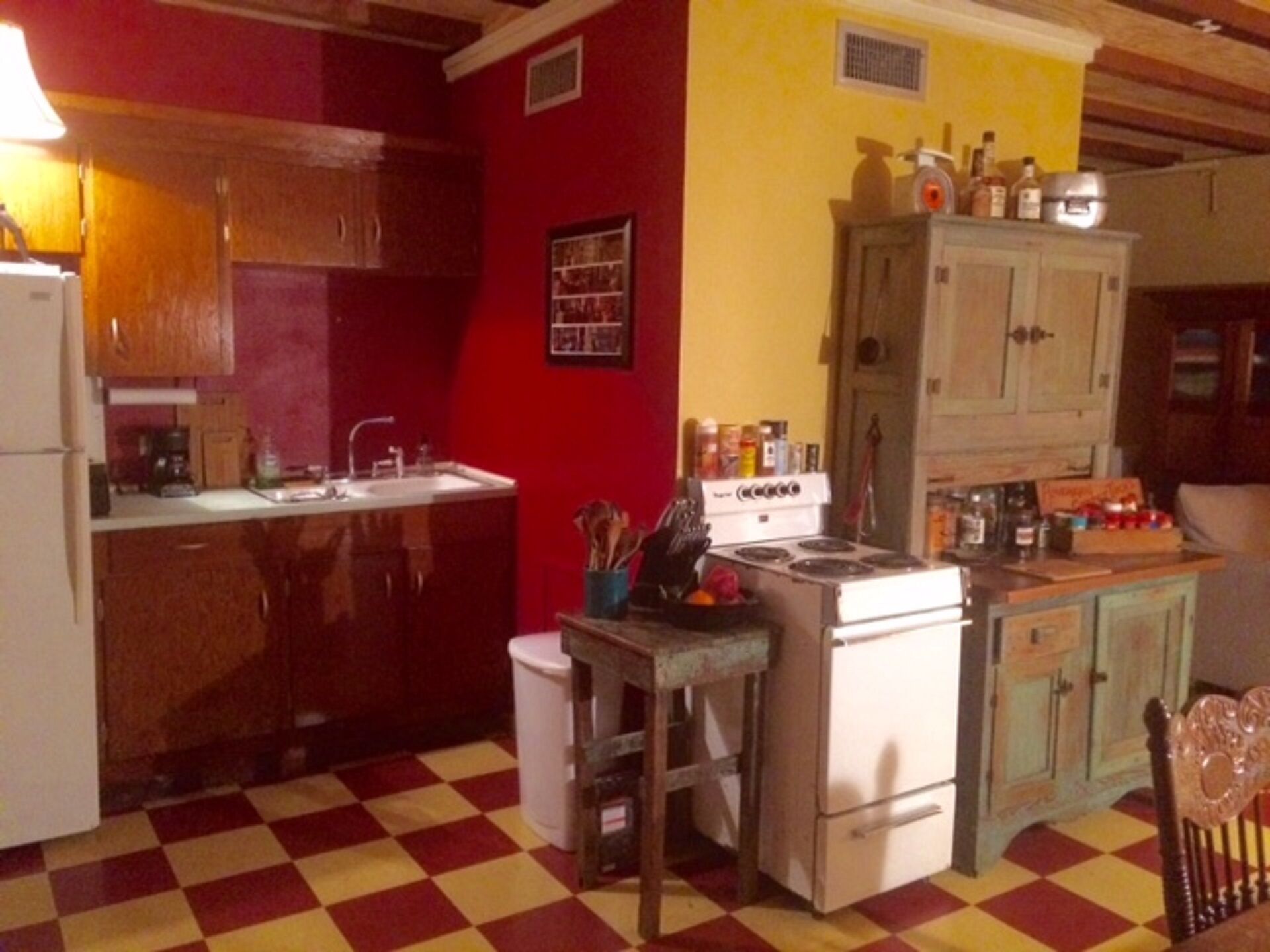 Paul's studio in Old Bank