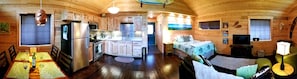Interior - Modern Log Cabin Vacation Rental with En Suite Sauna in Talkeetna, Alaska (Talkeetna)