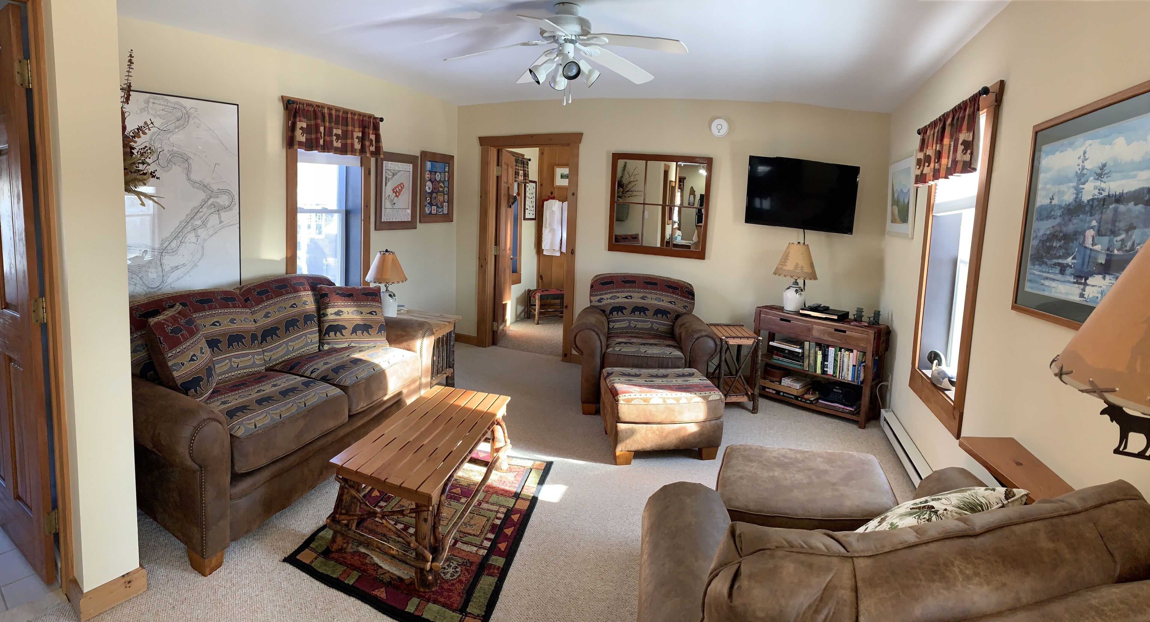 Walk to Main Street and Mirror Lake