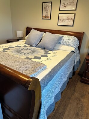 3 bedrooms, iron/ironing board, travel cot, WiFi