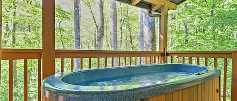 Bain à remous extérieur