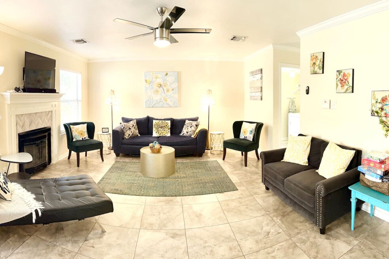 Televisie en een stereo