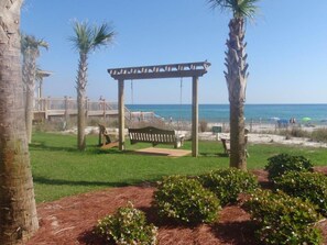 Property grounds - Our 8th floor condominium has unobstructed views of the Gulf of America. (Pensacola)