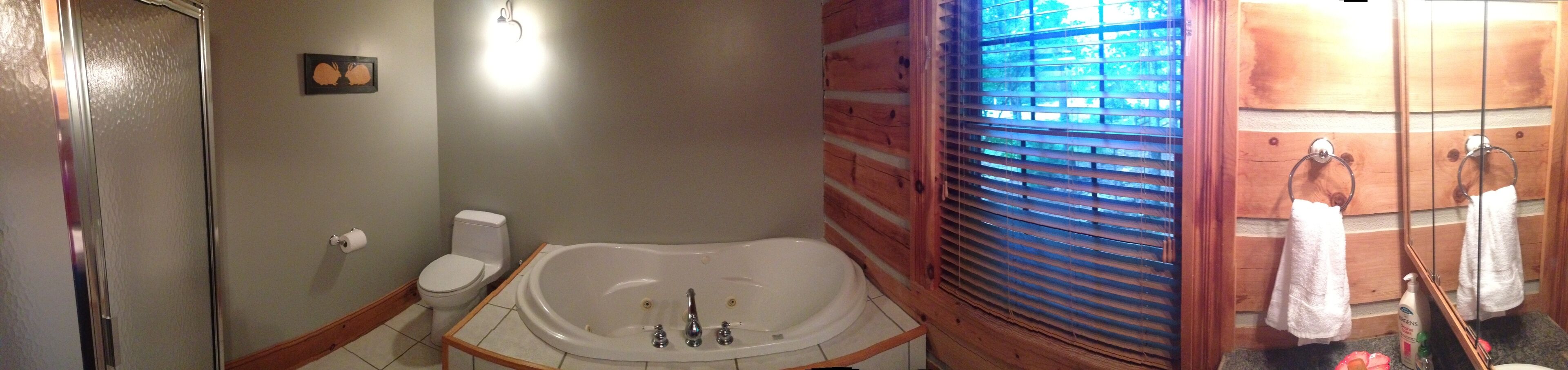 Very private luxury log home - Now with free 5G Wi-Fi!