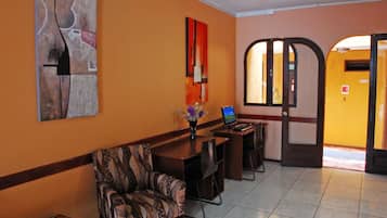 Interior entrance