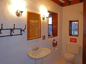 Douche, serviettes fournies