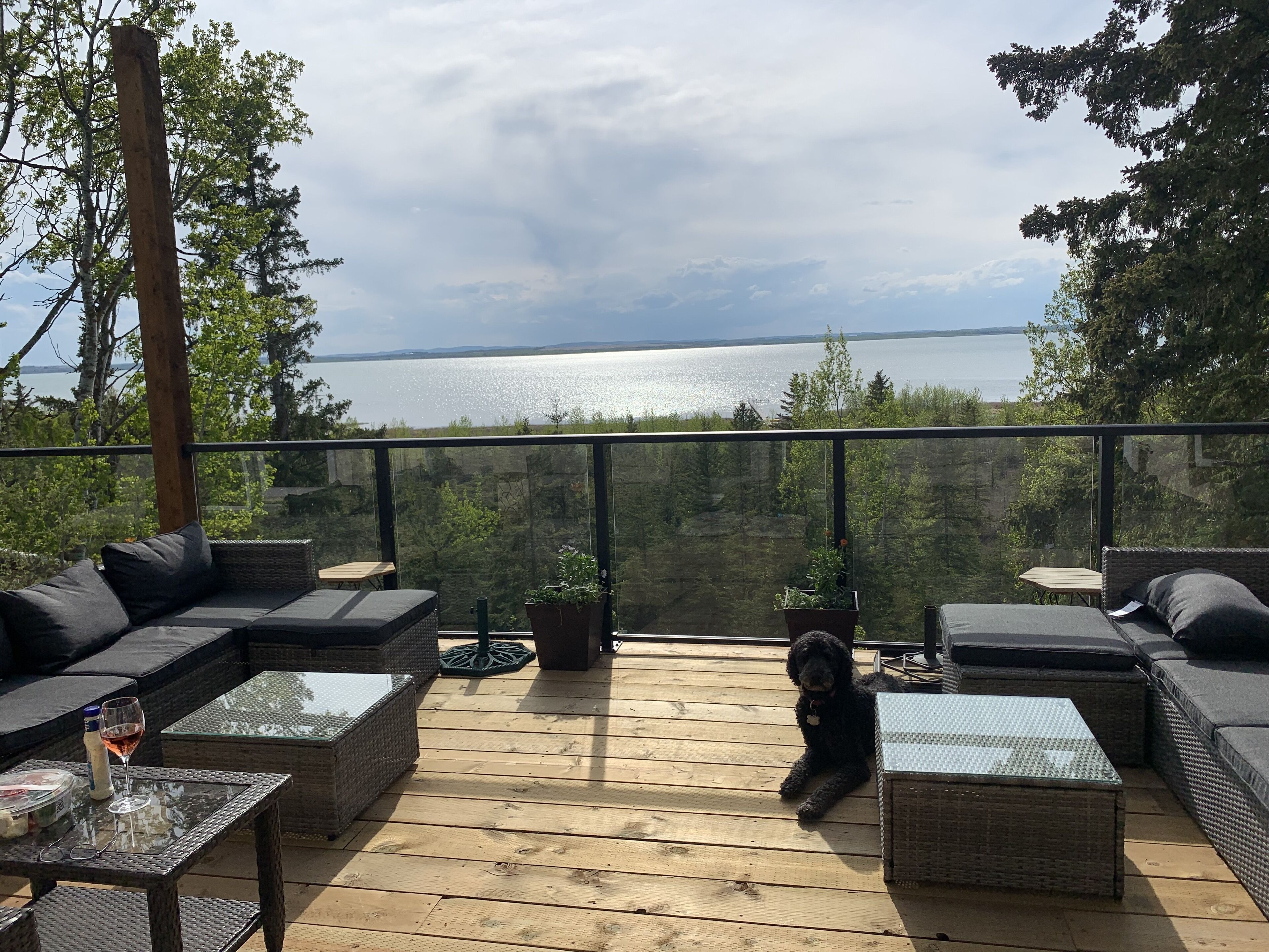 Views from the deck