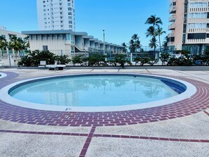 Indoor pool -  Bright & Modern 1BR in Condado – All Utilities + WiFi Included! (Condado, Puerto Rico)