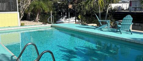 Piscine chauffée