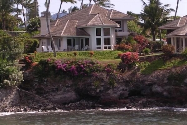 Exterior from the Cove