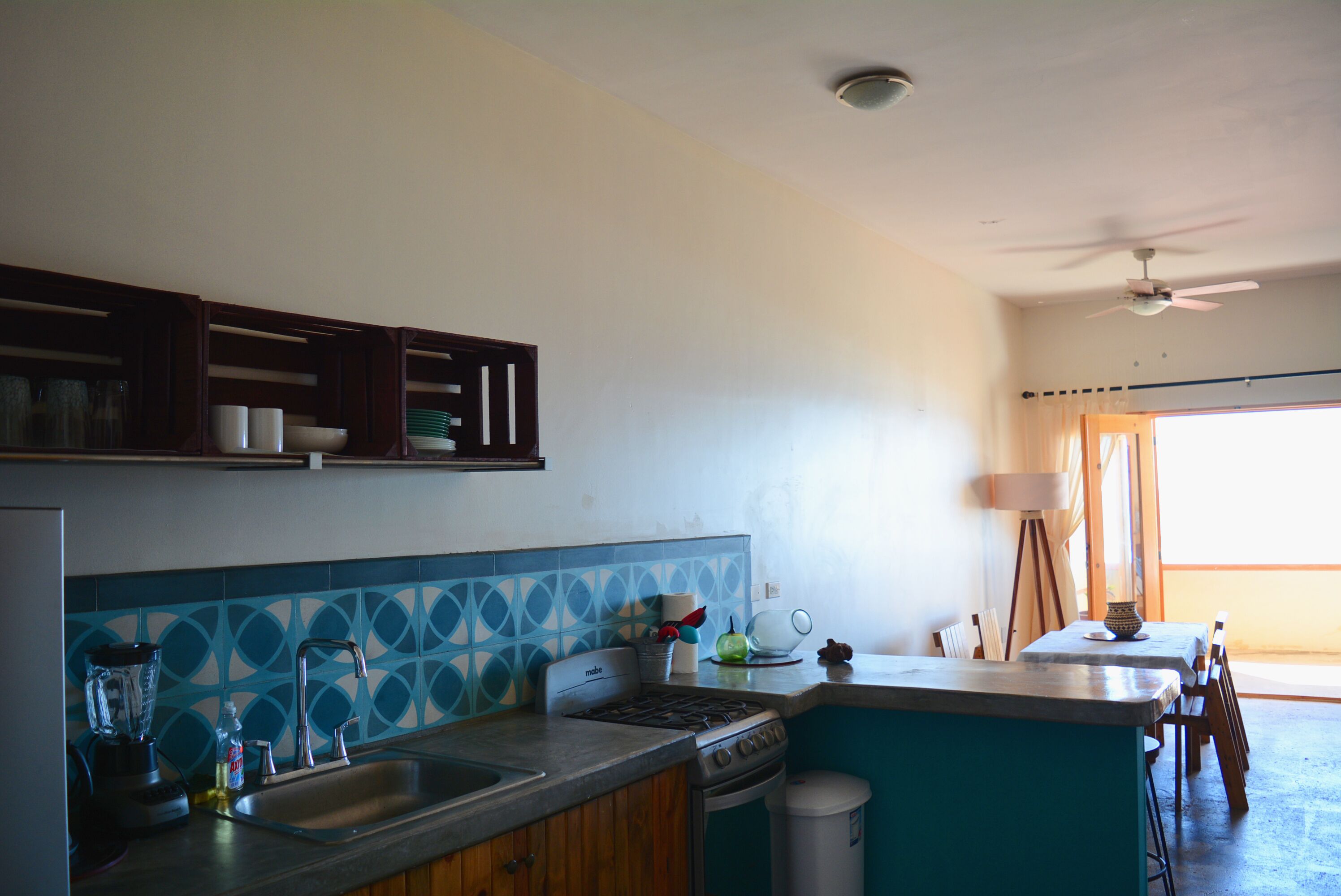 Spacious beachfront condo on Cerritos Beach