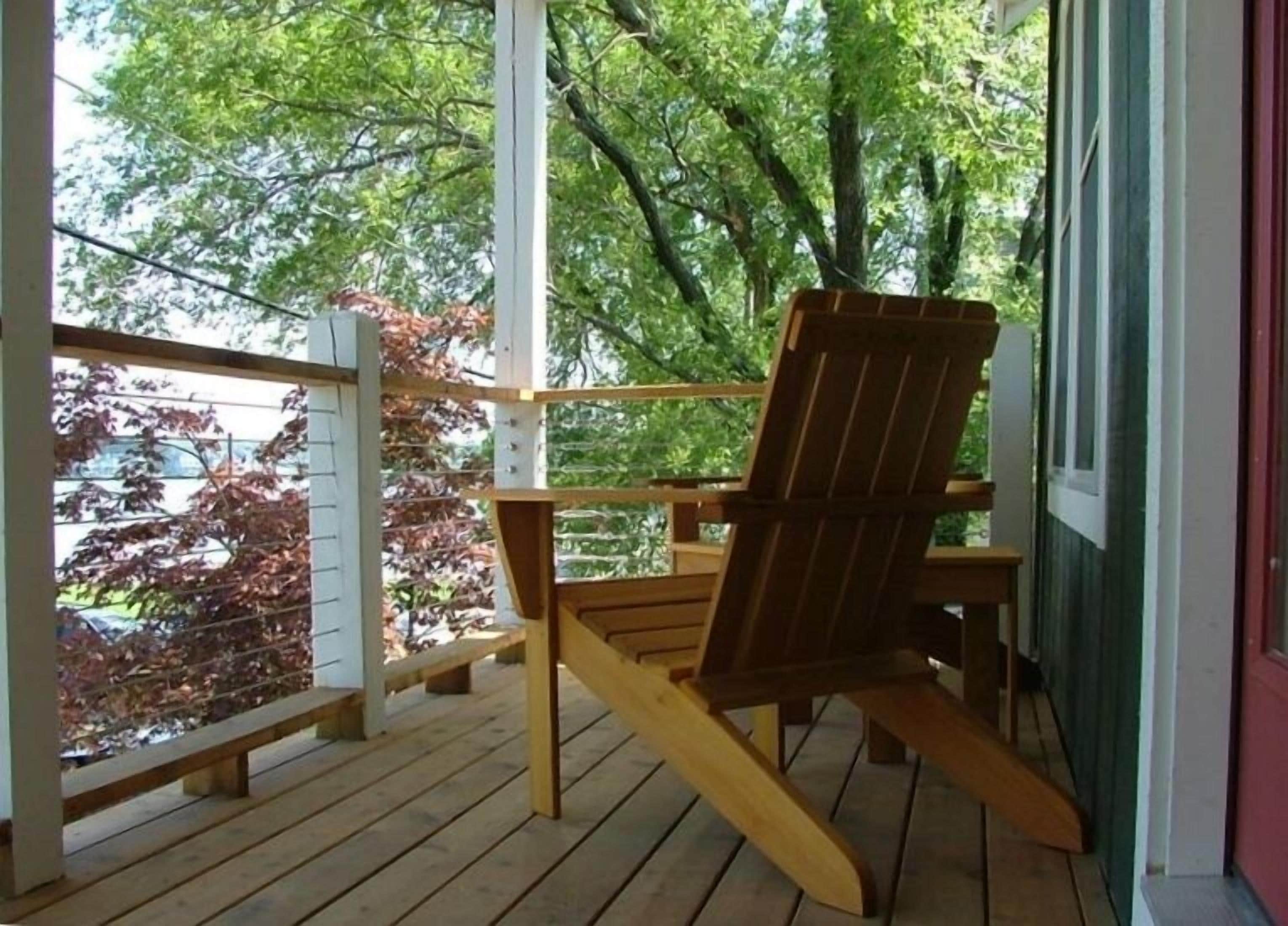 Suite #2 (upstairs) deck