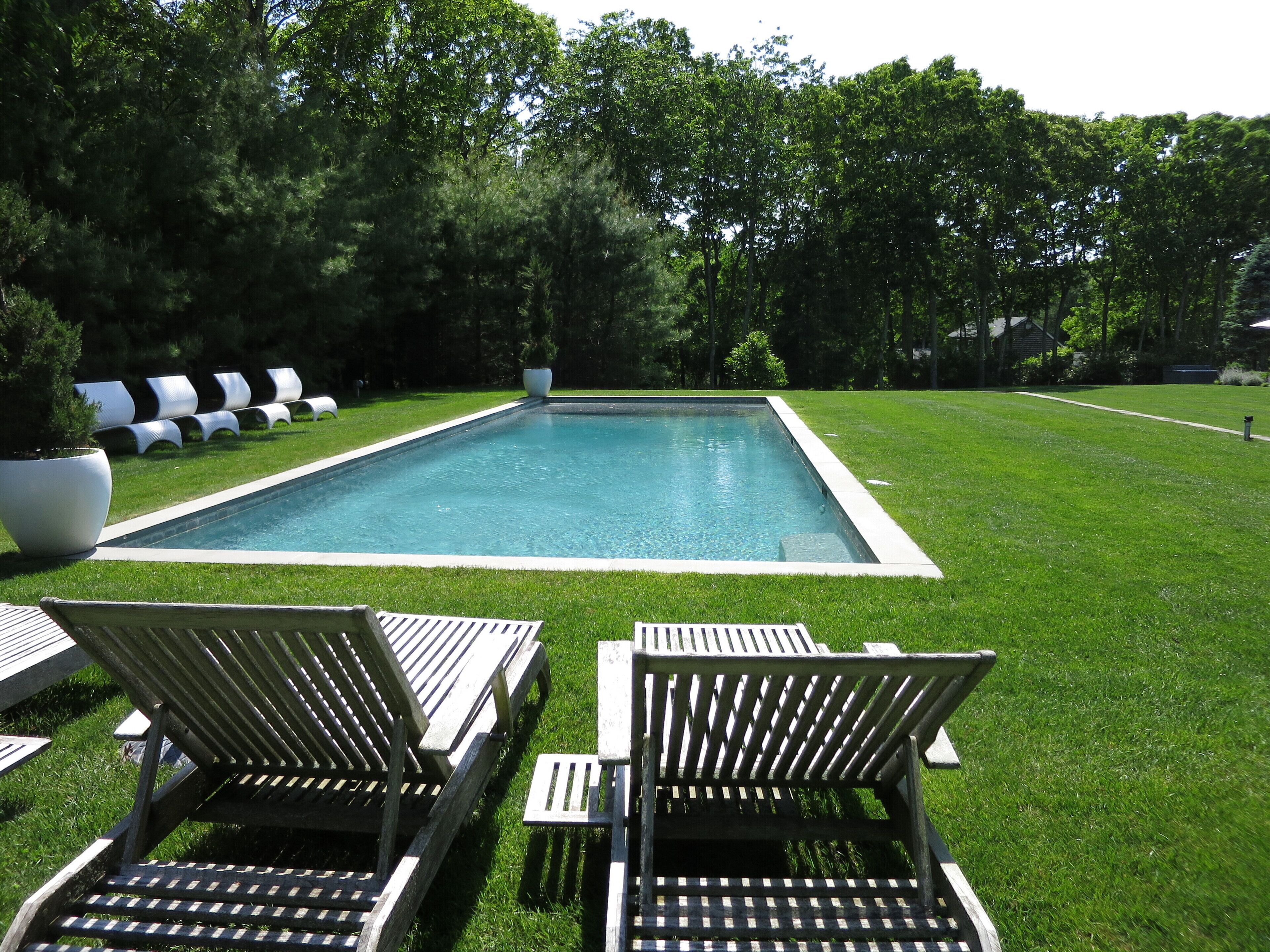Sag Harbor Village Home 4 bed 3 bath Sleeps 8 Salt Water Pool, 2 acres 3K sq ft.