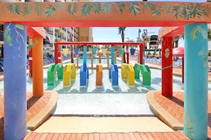 Indoor pool, a heated pool - MYRTLE BEACH OCEANFRONT CONDO w/HUGE SUNDECK BALCONY (Myrtle Beach)