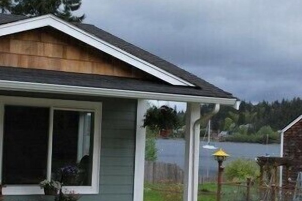 Peak of Liberty Bay from the front yard.