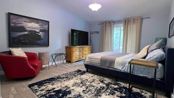 4 habitaciones, escritorio, tabla de planchar con plancha y wifi gratis