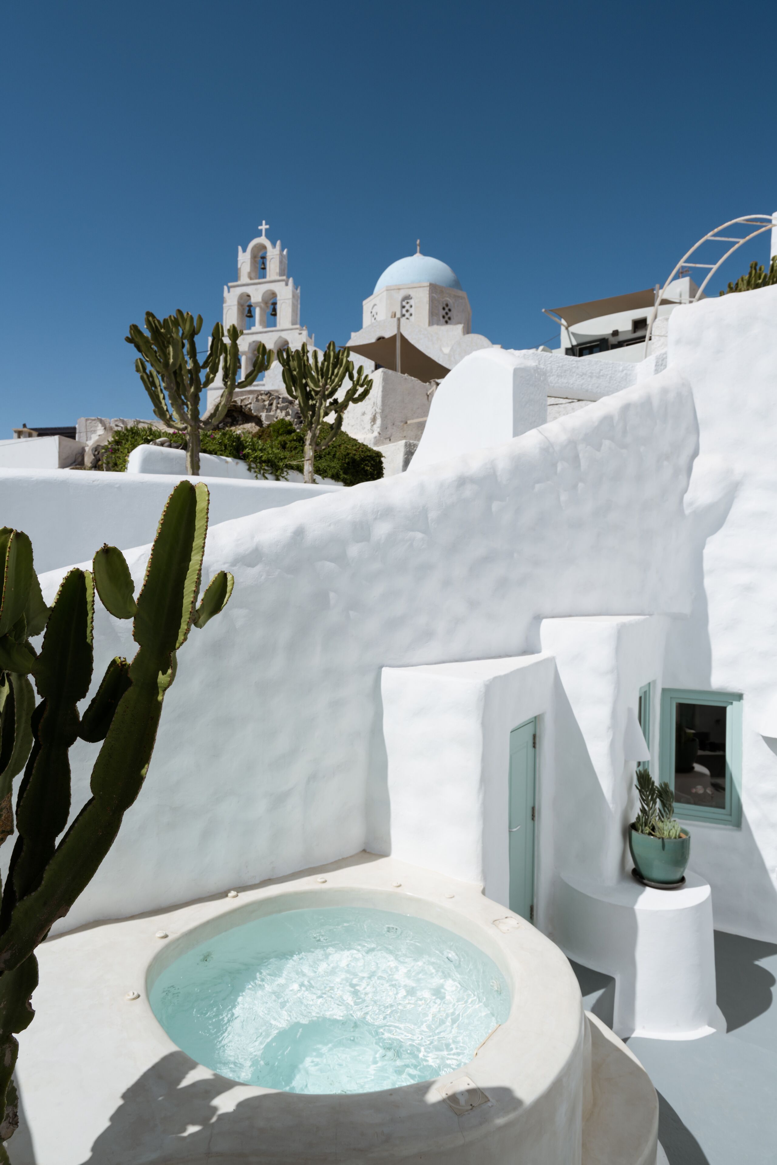 Villa – deluxe, 2 soverom, spabadekar, sjøutsikt | Sengetøy i egyptisk bomull og sengetøy av topp kvalitet