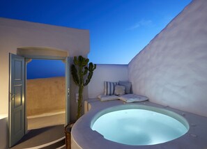 Terrace/patio - Valsamo Suites (Santorini)