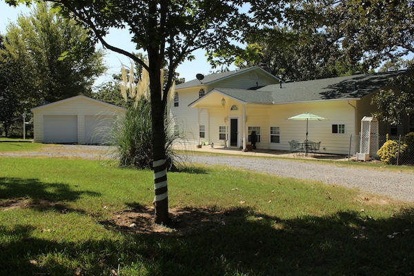 Bay House from the front.