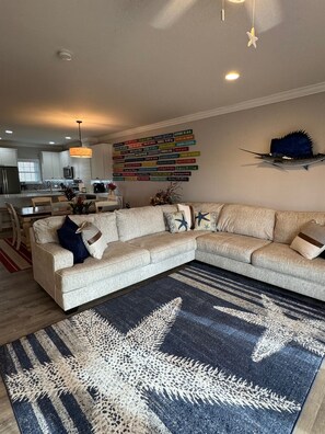 Smart TV, DVD player, books