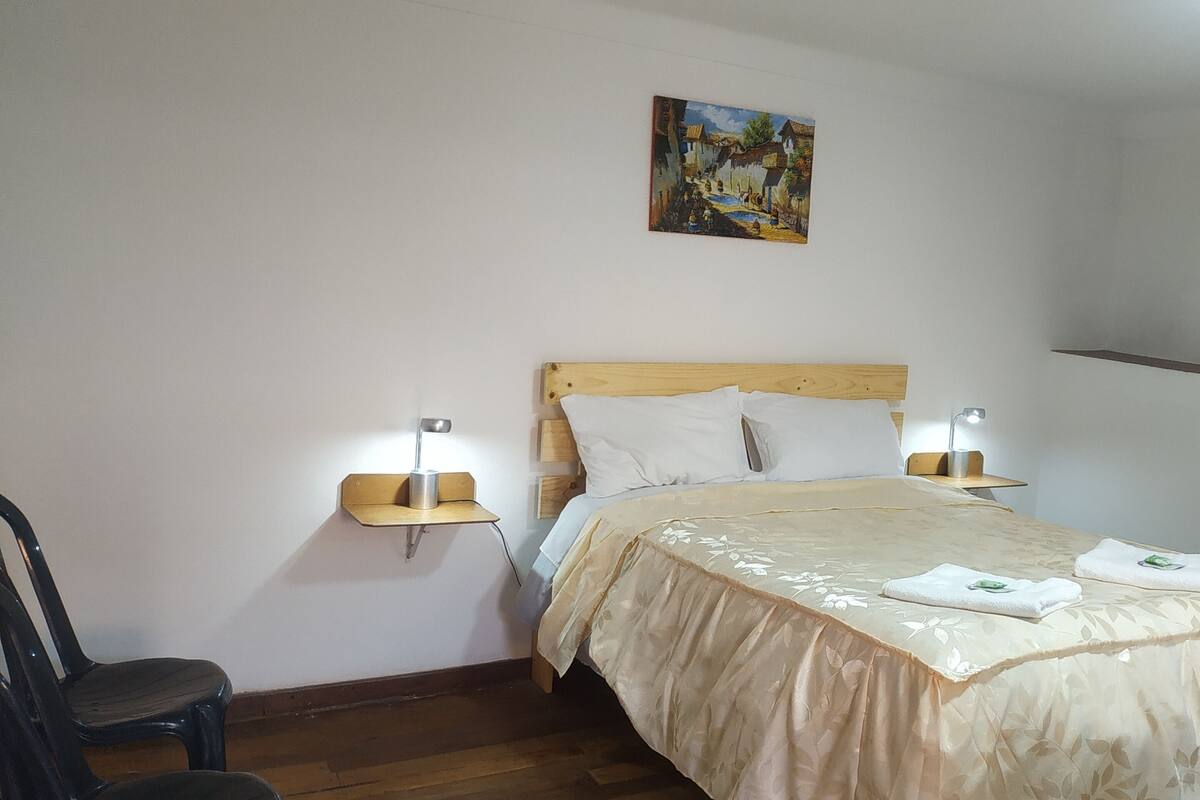Quarto casal ou duplo, 1 cama de casal, para não fumantes