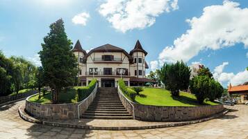 Façade de l’hébergement
