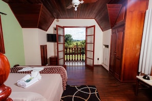 Minibar, wifi gratis y ropa de cama