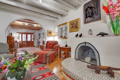Come stay with us at the beautiful historic 3 bedroom home .