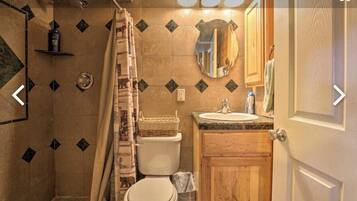 Dutxa, tovalloles, sabó i xampú