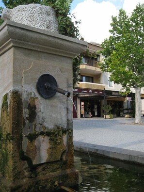 Enceinte de l’hébergement