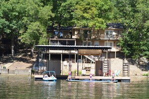 Exterior - Family Friendly Lake Home, Private Boat Dock, Lake Ozark  (Lake Ozark)