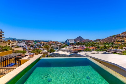 Four-Story Luxury Villa in Pedregal With Two Pools and Walking Distance to Town