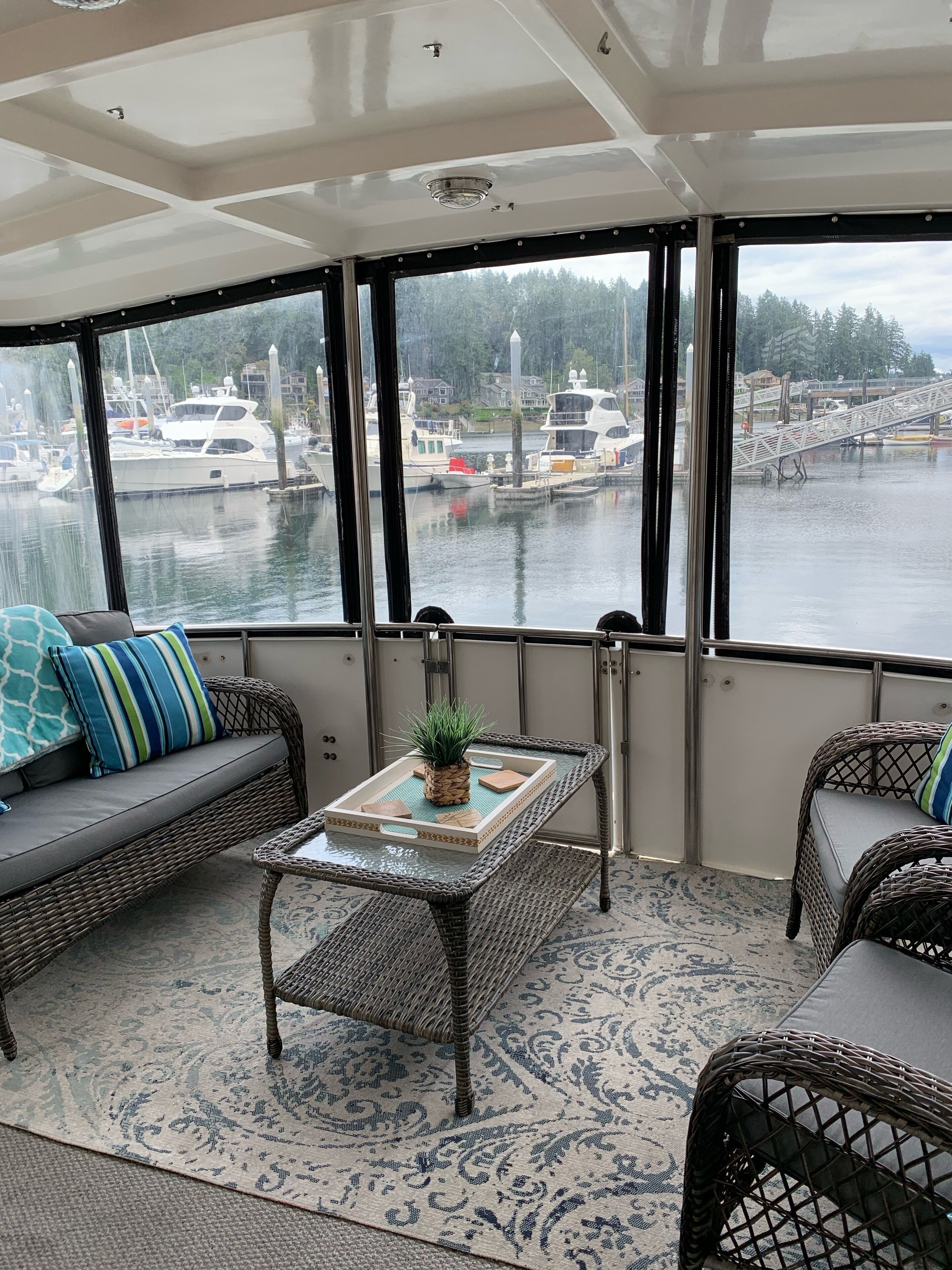 Back (aft) deck