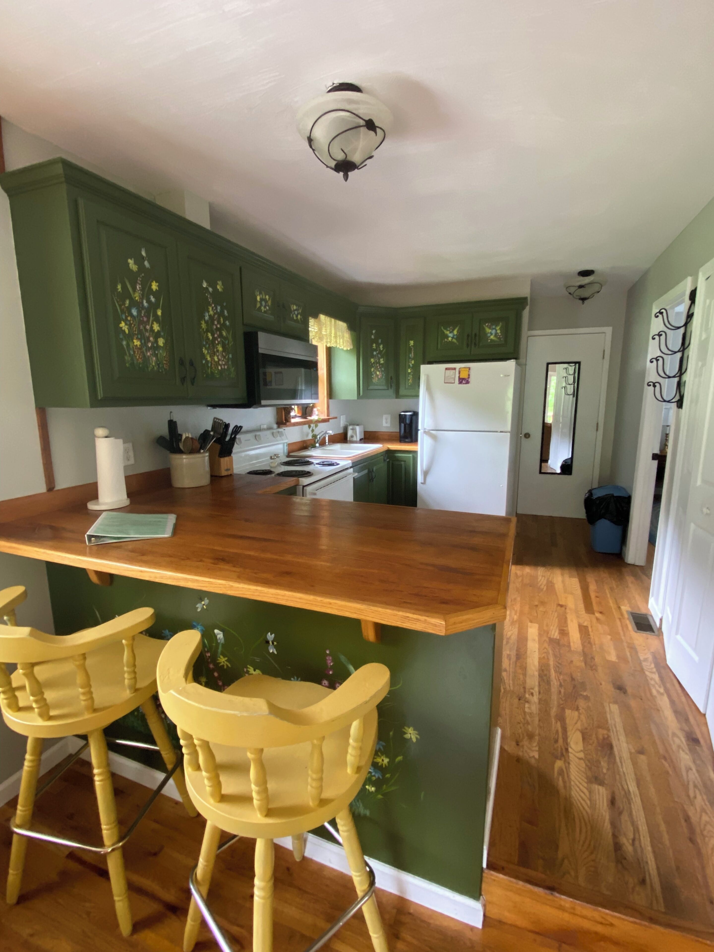 Cottage on a private lake in the Blue Ridge Mountains of Virginia