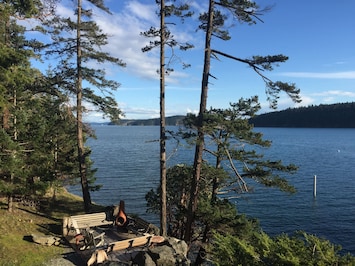 One of many spectacular views from the Quinn Cottage Great Room and main deck