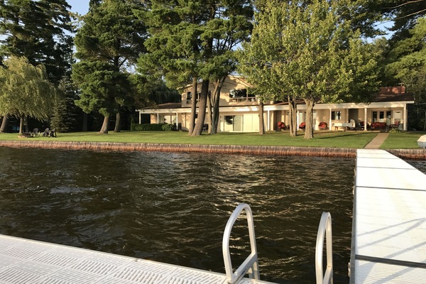 Lakefront features over 200 feet of waterfront.