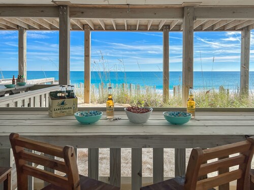 Unwind in Style: Luxe Oceanfront Single Level home, fenced in yard, hot tub