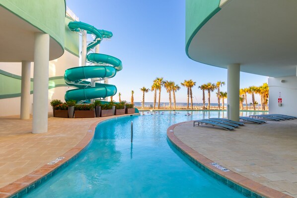 Indoor pool, a heated pool
