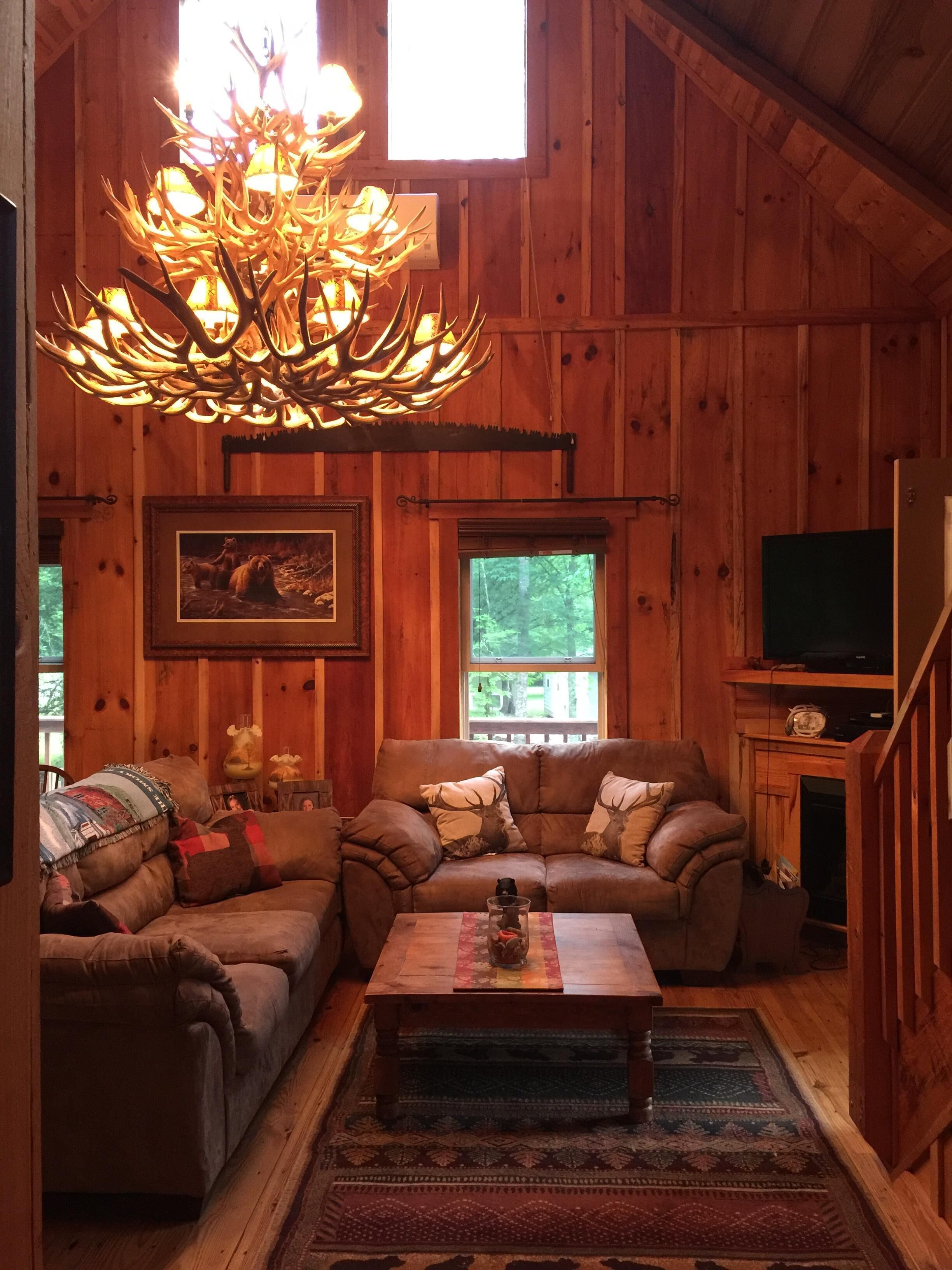 Creekfront on Tusquittee Creek Cozy 1BR/1BA Sleeps Four