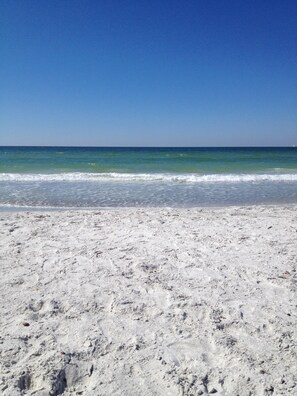 On the beach, sun-loungers, beach towels - ~ Music by the Sea ~ On the Beach ~ Hear the Ocean Surf~ (Indian Rocks Beach)