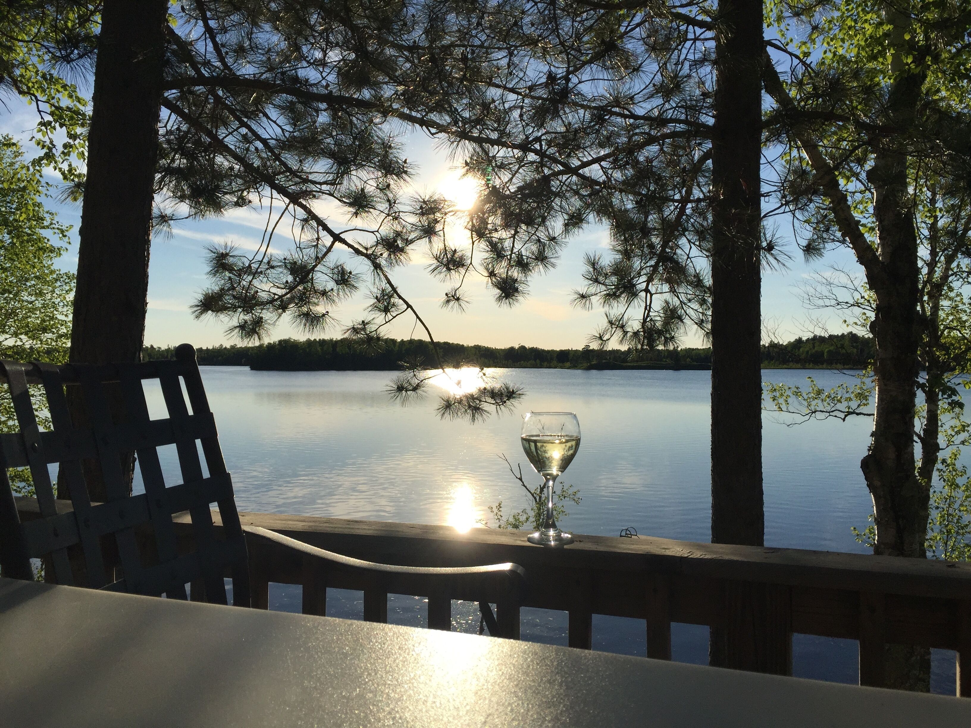 Lake Cabin on beautiful Pequaywan Lake